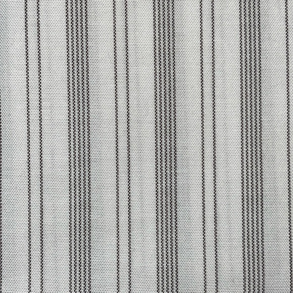 Crosby & Howard Button Down Shirt White & Gray Striped Size Large - Picture 7 of 13